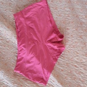 Hot pink sleep shorts